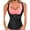 Black, variant on Women’s Waist Trainer Corset Vest Steel Boned Tummy Control Zipper Shapewear Training Body Shaper Corset Top