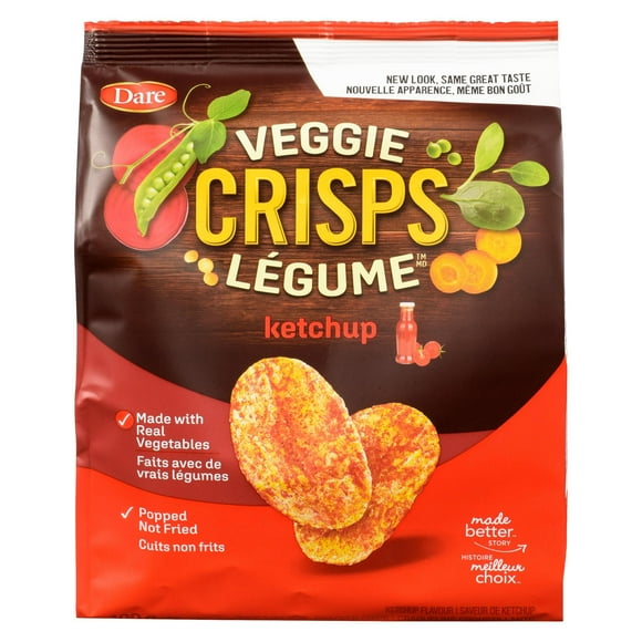 Dare Veggie Crisps Ketchup Cracker Chips 100g