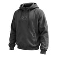 thumbnail image 4 of Eygvbb Men's Quarter Zip Hoodie Long Sleeve Pullover Sweatshirt With Zipper Pockets Drawstring Hood Loose Fit Versatile Trendy Casual Top, 4 of 7
