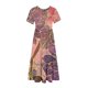 thumbnail image 2 of Vestido de Suéter para Mujeres Cuello U de Punto con Encaje Vestido de Temperamento de Moda, Vestido Cálido de Invierno de Poliéster para Diario, Fiesta Y Caso de Exposición, 2 of 3