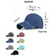 thumbnail image 2 of Qarigey Gorra de béisbol para mujer, gorra deportiva con cola de caballo, moda de primavera y otoño, transpirable, para correr, accesorio deportivo Sombreros Azul oscuro Qarigey  AP019033-03, 2 of 6