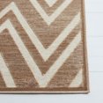 thumbnail image 5 of SAFAVIEH Paradise Bernadine Zigzag Stripes Area Rug, Caramel/Cream, 2'7" x 4', 5 of 8