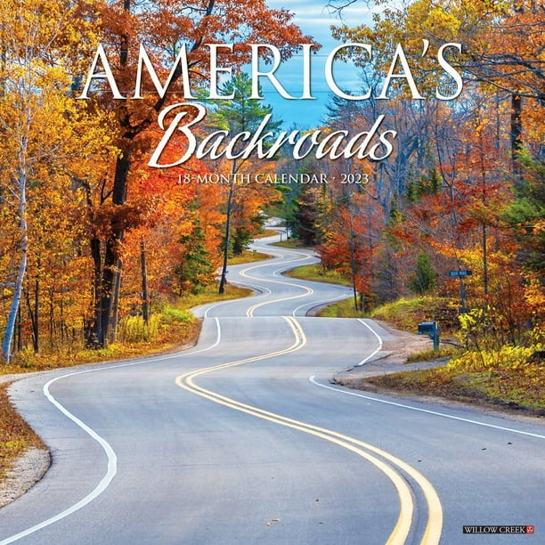 America's Backroads 2023 Wall Calendar