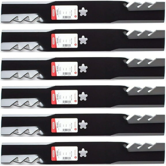 6Pk 95-605 Gator Blades Compatible With Husqvarna 187256, 24541, 532187254