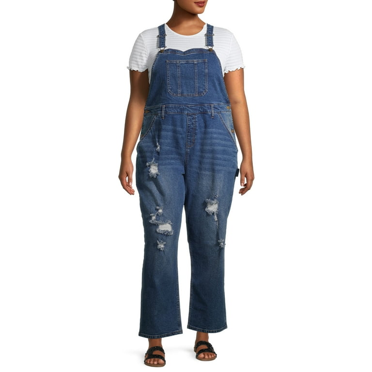 Destructed overalls sale