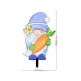 thumbnail image 4 of Advancent Gnomo de Pascua, zanahoria, patio, señales, camino, marcadores, estaca con soporte, pila, jardín, DIY, patio, césped, vacaciones al Kits de decoración para fiestas, 4 of 6