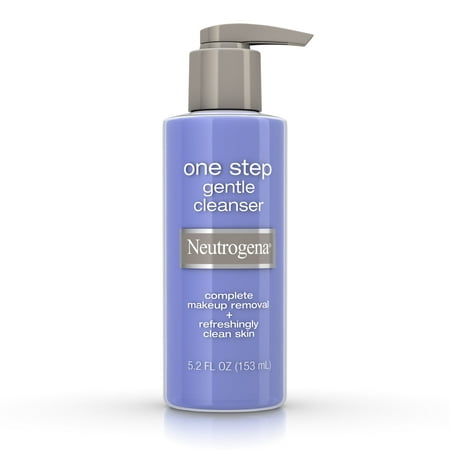 Neutrogena One Step Gentle Facial Cleanser And Makeup Remover, 5.2 Oz