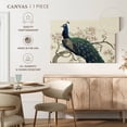 thumbnail image 5 of Elephant Stock Peacock And Blossoms Ii Wall Art - Horizontal Canvas Wall Art - Living Room Wall Decor - Animal Canvas - Blue And Green Decor By Tim O'toole - 30" x 20", 5 of 8