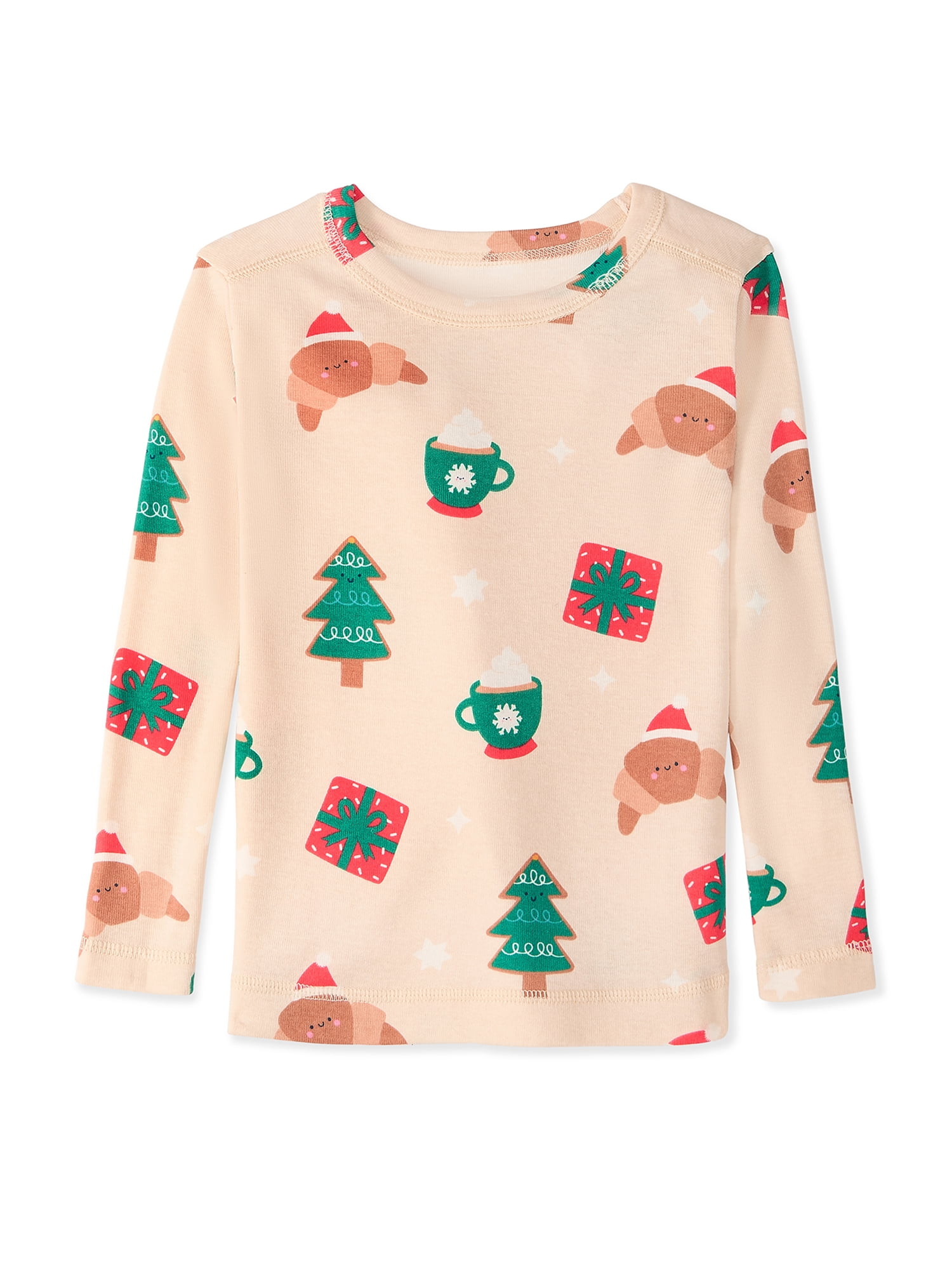 Garanimals Toddler Boy & Girl 2‑Piece Christmas Pajama Set, Sizes 12M–6T