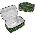 thumbnail image 5 of ALAZA Cute Dinosaur Leaves Lunch Box Insulated Cooler Tote Bag Reusable School Picnic Travel Office, 5 of 7