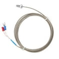 thumbnail image 4 of 2M de longitud Rosca de tornillo BSW M6 Sonda de medición de temperatura Cable de termopar tipo K, 4 of 9