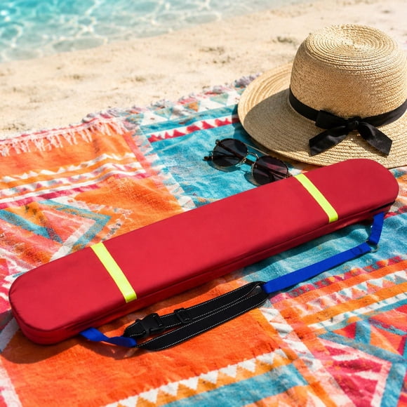 Quzzie Durable EPE Foam Lifeguard Tube Pool Float Seat Water Sports Floatation Gear for Red