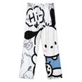 thumbnail image 3 of Pochacco Men's Pajama Pants Soft Sleepwear Loung Pants for Men Pj Bottoms with Drawstring & Pockets, 3 of 7
