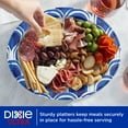 thumbnail image 2 of Dixie Ultra Platter Disposable Paper Plates, 12.5"x10", Multi-Color, 25 Count, 2 of 8