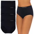 thumbnail image 1 of SURJDE Womens Full Brief Seamless Logo Panties, 1 of 5
