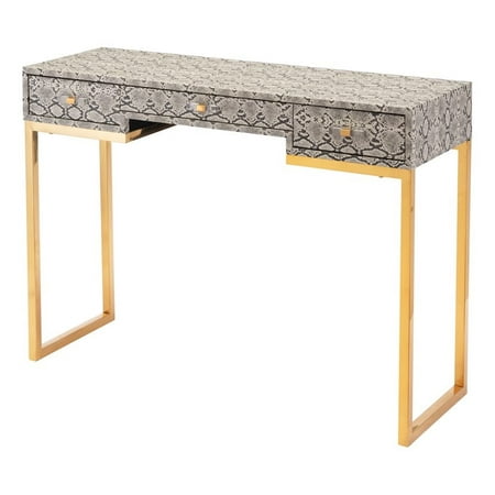 - Modern Contemporary Sofa Accent Side End Table Console, White, Faux Leather Acrylic Stainless Steel