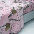 thumbnail image 4 of Realtree AP Pink Full Sheet Set Printed 4 Piece Bed Sheet Polycotton Fabric 1 Flat Sheet 1 Fitted Sheet & 2 Standard Pillowcase Full, 4 of 6