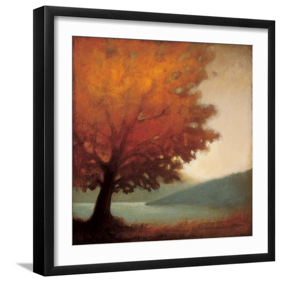 Art.com Solitude Art Print by Edward Raymes, Black Frame Wall Art, 21" x 21"