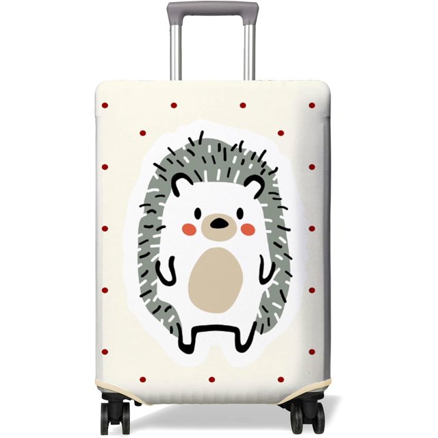 Travel Luggage Cover Suitcase Protector Fits 18-32 Inch Luggage Wheel Covers Patterned Travel Related Items Flower Luggage Protector Elastic Luggage Anti-scratch Suitcase Cover XL