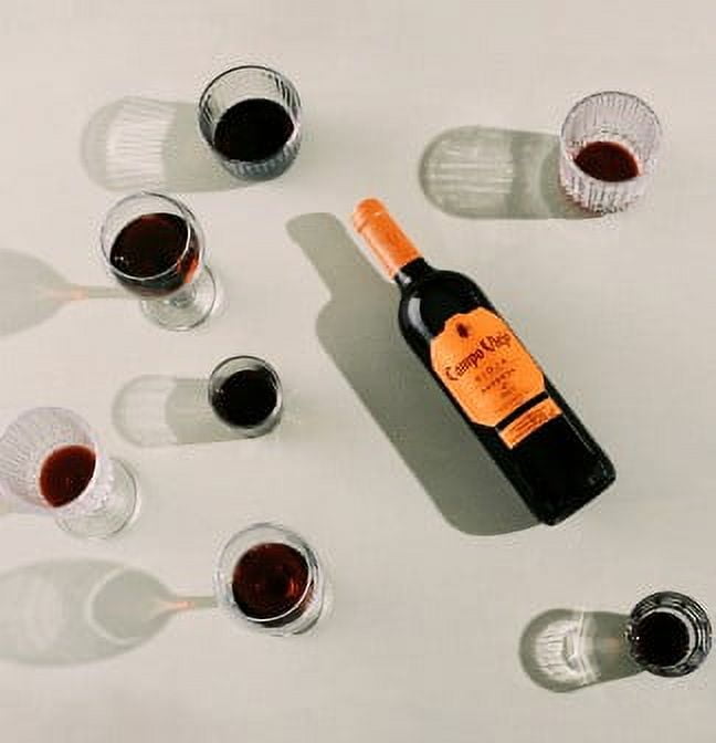 Campo Viejo Tempranillo Red Wine Rioja Spain 750 ml Glass Bottle 13.5% ABV with Rich Flavor Notes