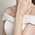 thumbnail image 4 of Xihbxyly Pulsera de Cuentas Bonita, Accesorio Bohemio Ajustable con Forma de Corazón, Brazalete Expandible Que No Se Deslustra, Versátil para Uso Diario, Regalo Perfecto para Amigos, Elegante Joyería, 4 of 7