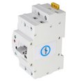 thumbnail image 1 of ATS Dual Power Automatic Transfer Switch, 50HZ/60HZ 2P 63A 110V/220V Dual Power Standby Generator Changeover Switch, High Sensitive Electrical Selector Switches Toggle Controller, 1 of 7