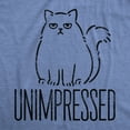 thumbnail image 2 of Mens Unimpressed Funny Cat Dad T-Shirt Hilarious Kitty Graphic Tee Pet Lover Graphic Tees, 2 of 7