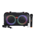 thumbnail image 1 of Bocina Portátil FOL 6.5'X2 Bluetooth SD Radio FM Recargable, 1 of 3