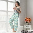 thumbnail image 5 of Sikiie Daisy Floral A Women’s Ultra-Soft Comfy Lounge Pants Sleepwear Comfy Lounge Pants Drawstring Sleep Bottoms with PocketsX-Large, 5 of 6