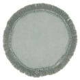thumbnail image 2 of Saro Lifestyle Stonewashed Fringe Placemat (Set of 4), 2 of 5