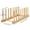 F, variant on Qiangzon Dish Drying Rack Dish Rack Multifunctional Bamboo Dish Drying Rack for Kitchen Counter - Storage Organizer for Plates, Cups, and Utensils