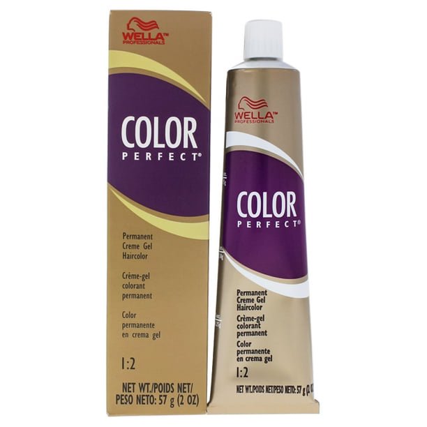Wella - Permanent Creme Gel Haircolor - Color Perfect - 5G Light Golden Brown