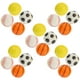 thumbnail image 5 of WORGEOUS 20pcs espuma bolas deportivas mini espuma de espuma exprima el estrés alivio de alivio juguetes, 5 of 8