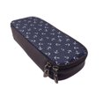 thumbnail image 6 of Lsque Anchors Printed Big Capacity PU Leather Pencil Case Large Pencil Pouch Stationery Pen Bag Pencil Holder for Teen, 6 of 6