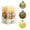 Gold-GD-home supplies, variant on ABPWLY Home 12PCS Christmas Tree Ornament Balls Plastic Multicolor 6 cm Painted Hanging Decorations for Xmas Tree Home Holiday Party Fall Decorations For Home