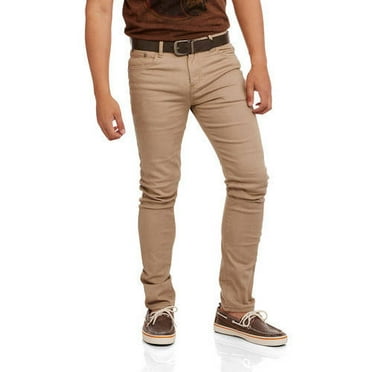 Real School Young Men's Uniform 5-Pocket Stretch Skinny Leg Pant ...