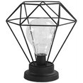 thumbnail image 1 of Lámpara de mesa de metal, lámpara de pie con forma de diamante, lámpara de pie, lámpara de escritorio de hierro de estilo nórdico con pilas, luz nocturna creativa, iluminación decorativa para dormitor Namotu LKX-1302-2, 1 of 7