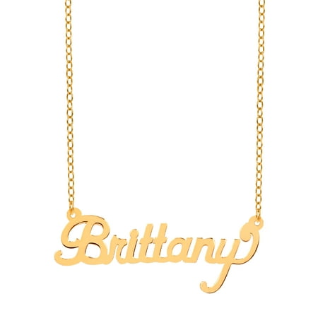 Personalized Script Name Necklace