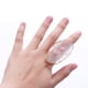 thumbnail image 3 of Anillo de Paleta de Mezcla de Color, 6pcs Resina Paletas de arte de uñas Anillos de Textura CÓMODA Limpia Limpiadora Hermosa Para Colores de Labios, 3 of 7