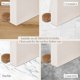 thumbnail image 5 of CHAO 6 topes de puerta - Tope de puerta adhesivo de madera para suelos y parquet - Tope de puerta adhesivo - Tope de puerta (roble natural), 5 of 5