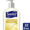 Suave Skin Solutions Revitalizing Body Lotion with Vitamin E, Dry Skin Relief, All Skin Types, 32 oz