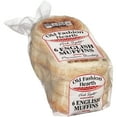 thumbnail image 3 of Old Fashion Hearth White English Muffins, Hearty Texture Fork Split, Shelf Stable, 6 Count, 12 oz., 3 of 5