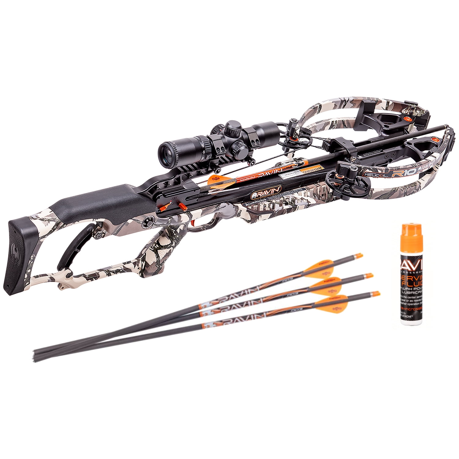 Ravin Crossbows R10 400 FPS Crossbow Predator Camo + Ravin Crossbow