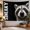 B, variant on XaaKee, Trash Panda Tapestry Wall Hanging, Curious Raccoon Bedroom Tapestry, High-Quality Polyester Large Wall Tapestry, 60x40Inch