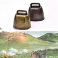thumbnail image 6 of Zonghan Cow Horse Sheep Grazing Copper Bells Cattle Farm Pet Animal Copper Loud Crisp Ring, 6 of 7