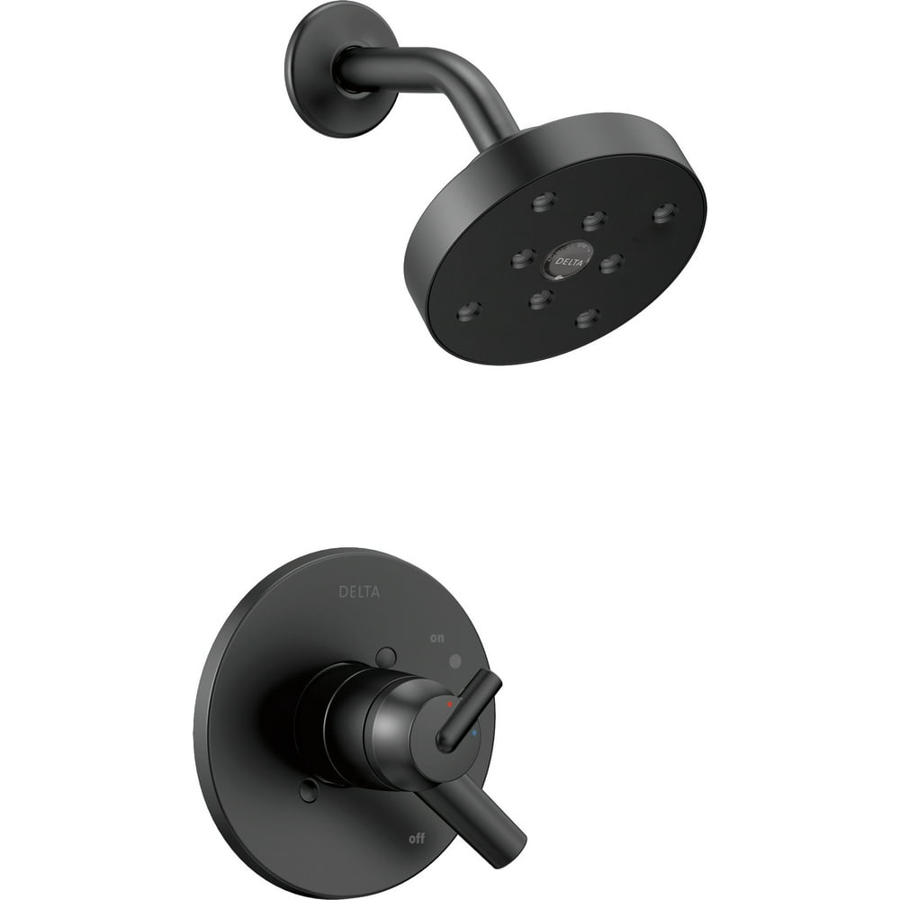 Delta Trinsic Monitor® 17 Series Shower Trim in Matte Black