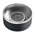 thumbnail image 3 of Pet Bowls Dog Bowls 304 Stainless Steel Dog Bowl Non Slip Anti Knockover Large Capacity Rust Resistant Easy Clean Food Water Bowl for Medium Large Dogs Indoor by PALIFEUR, 3 of 7