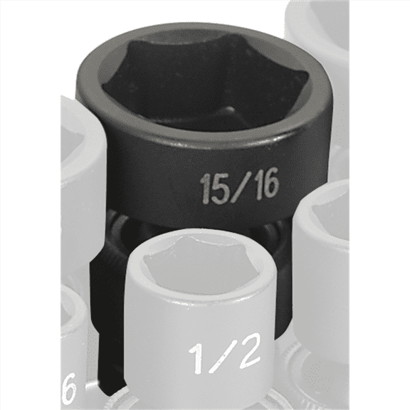 Grey Pneumatic 1030U 3/8" Drive x 15/16" Standard Universal