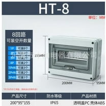 Masteelf Weatherproof Electrical Box for Outdoor Use Breaker Box for Charging Stations and Various Electrical Devices Easy to Install Distribution Box