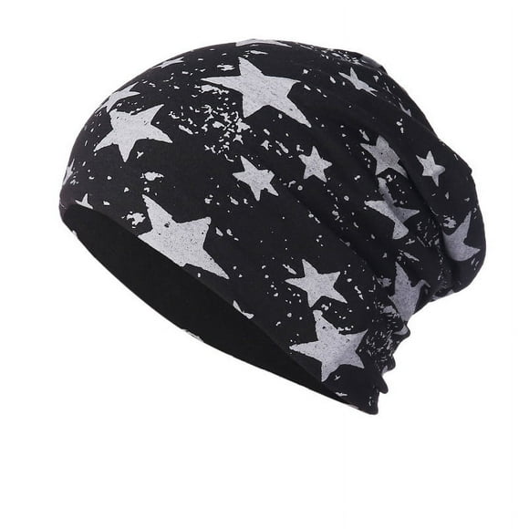 Men Women Star Warm Crochet Winter Knit Ski Beanie Skull Slouchy Caps Hat
